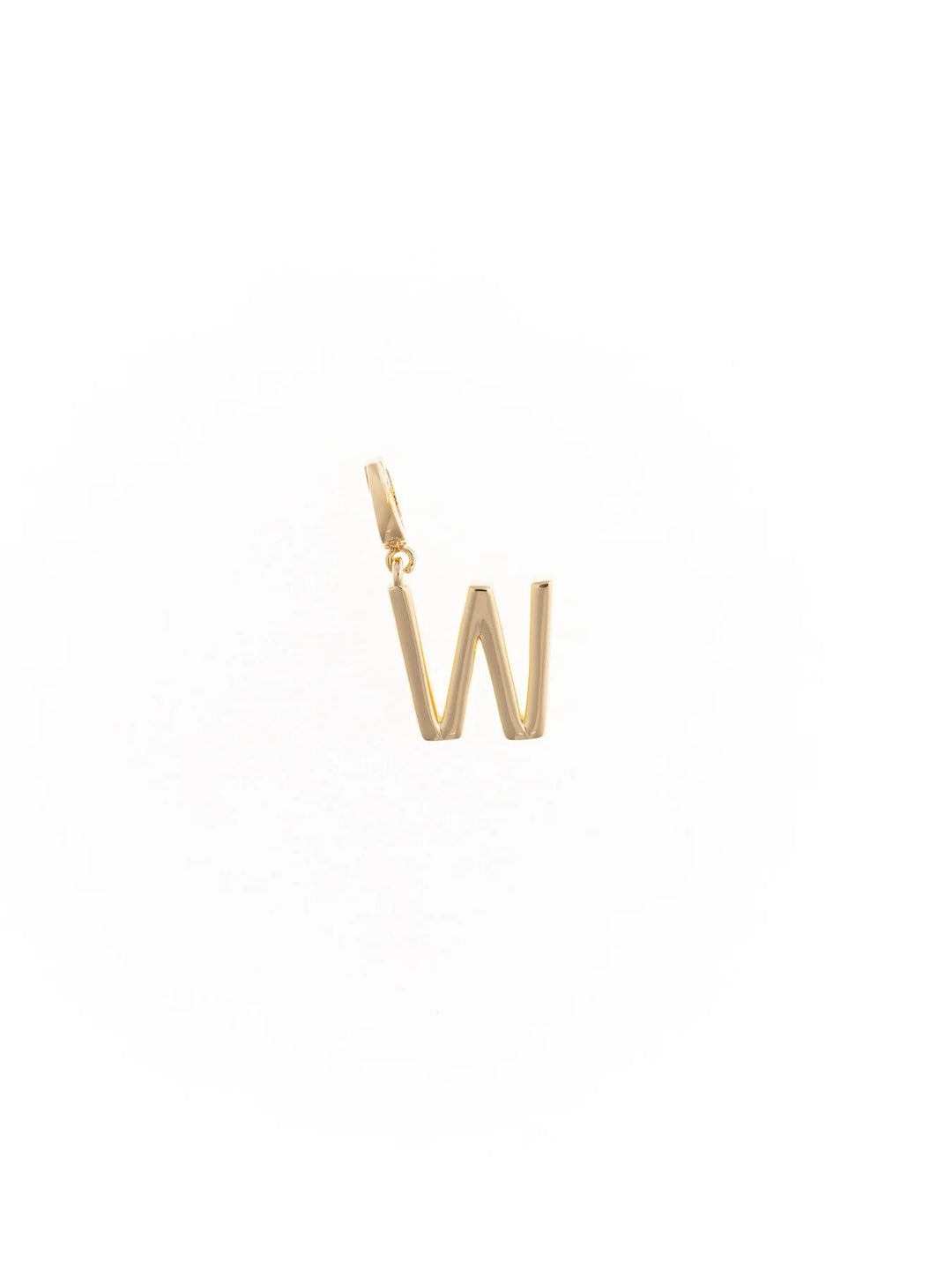 Tia Gold Initial Charm Necklace Charm Michelle McDowell W 