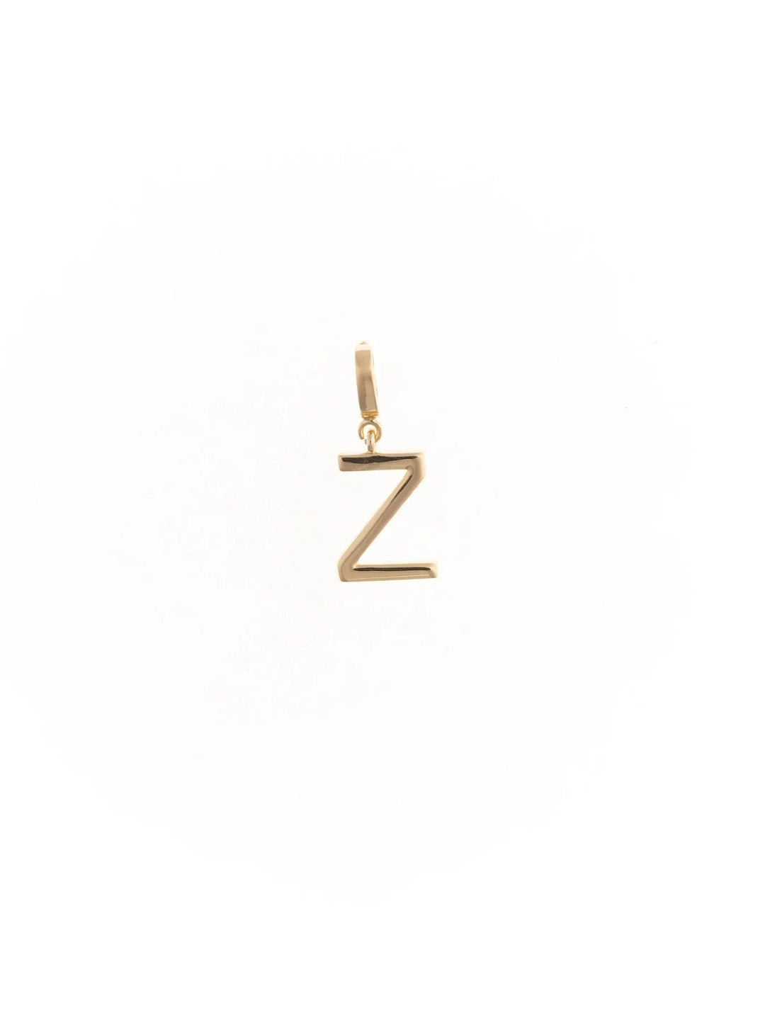 Tia Gold Initial Charm Necklace Charm Michelle McDowell Z 