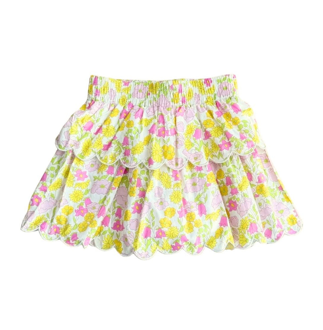 Tiered Skort - Bedford Buttercup Girl Skirt Bisby 
