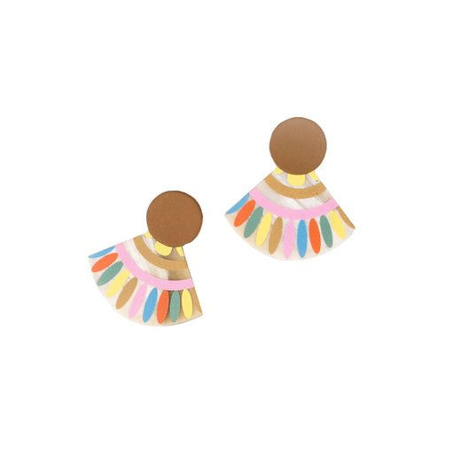 Tile Earrings - Spanish Sunset Womens Earrings Sunshine Tienda 