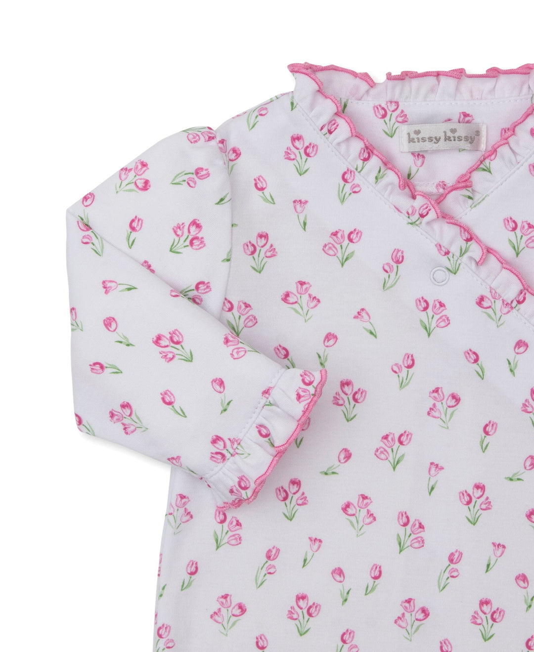 Timeless Tulips Footie Girl Footie Kissy Kissy 