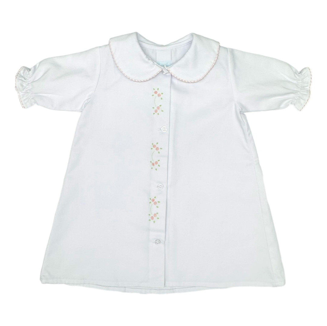 Tiny Bud Pique Day Gown Girl Gown Auraluz 