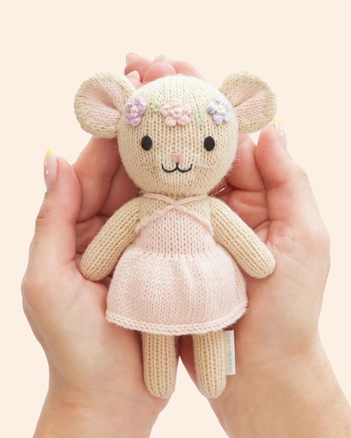 Tiny Emma the Mouse Plush Toy Cuddle + Kind 