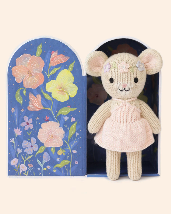 Tiny Emma the Mouse Plush Toy Cuddle + Kind 