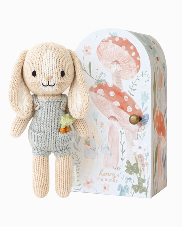 Tiny Henry the Bunny Plush Toy Cuddle + Kind 