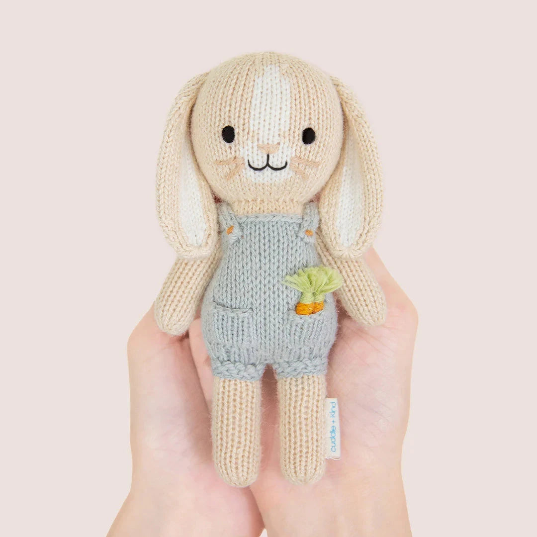 Tiny Henry the Bunny Plush Toy Cuddle + Kind 