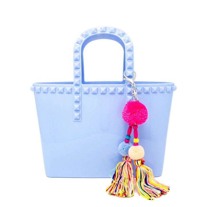 Tiny Jelly Tote Bag- Baby Blue Girl Purse Tiny Treats and Zomi Gems 