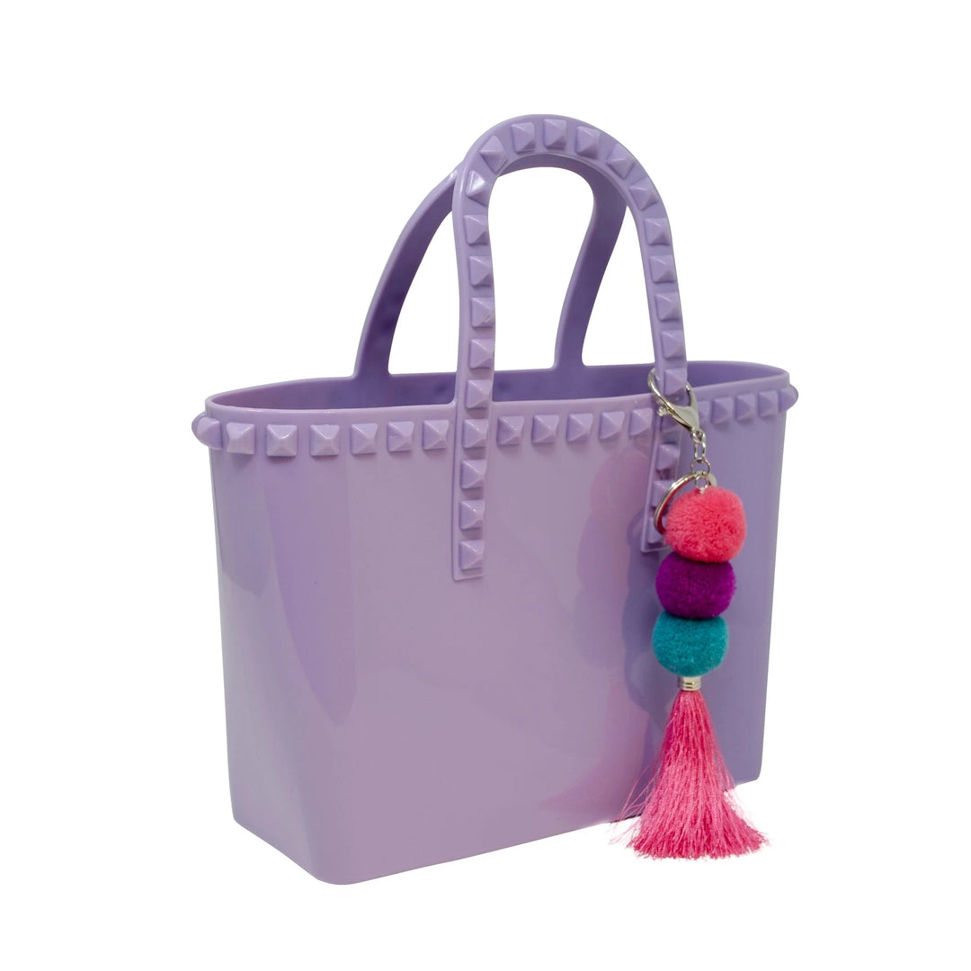 Tiny Jelly Tote Bag- Lavender Girl Purse Tiny Treats and Zomi Gems 