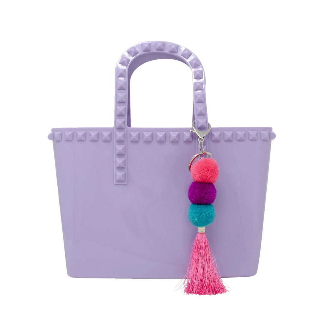 Tiny Jelly Tote Bag- Lavender Girl Purse Tiny Treats and Zomi Gems 
