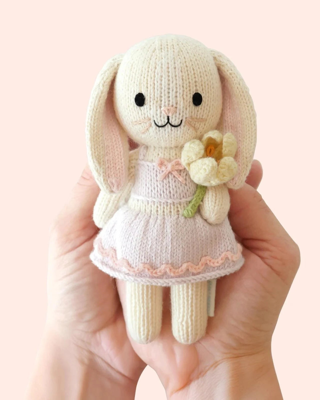 Tiny Lavender the Bunny Plush Toy Cuddle + Kind 