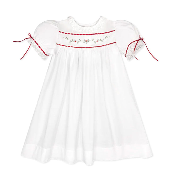 Tiny Town Dress - Winslow White Batiste Holly Girl Dress Lullaby Set 