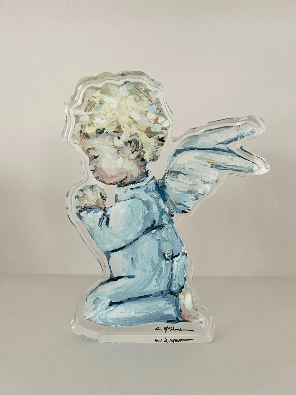 Tiny Wings Acrylic Boy Angels Home Decor Chelsea McShane 