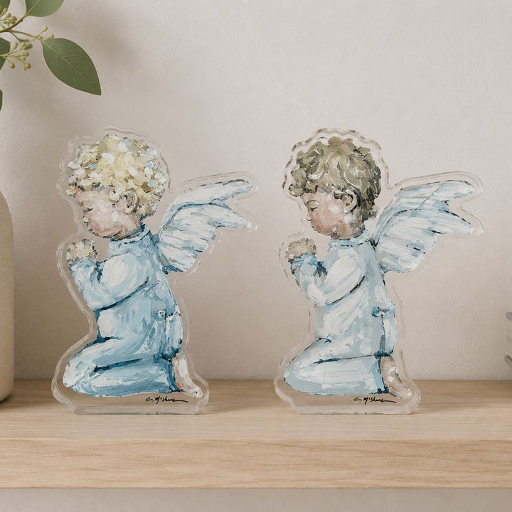 Tiny Wings Acrylic Boy Angels - Small Home Decor Chelsea McShane 