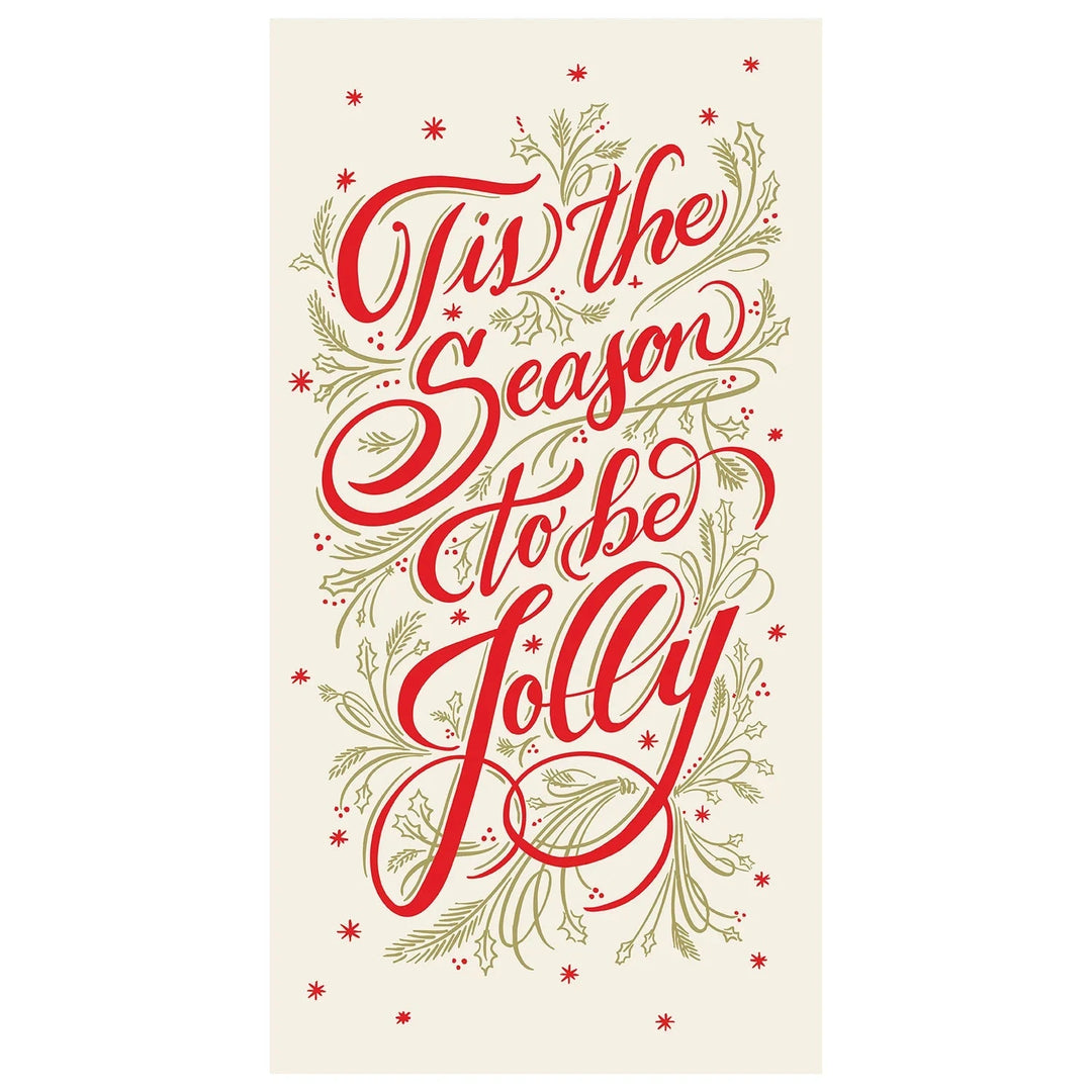 'Tis the Season Guest Napkins Guest Towels Hester and Cook 