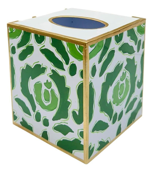 Tissue Box Cover - Beaufont in Green Home Decor Dana Gibson 