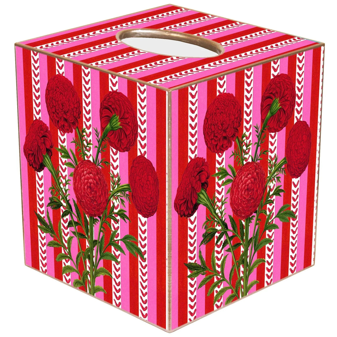 Tissue Box Cover - Marigold Dream Ruby Tissue Box Covers Marye Kelley 
