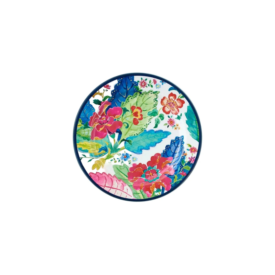 Tobacco Leaf Enamel Plate Decorative Plate 180 Degrees 