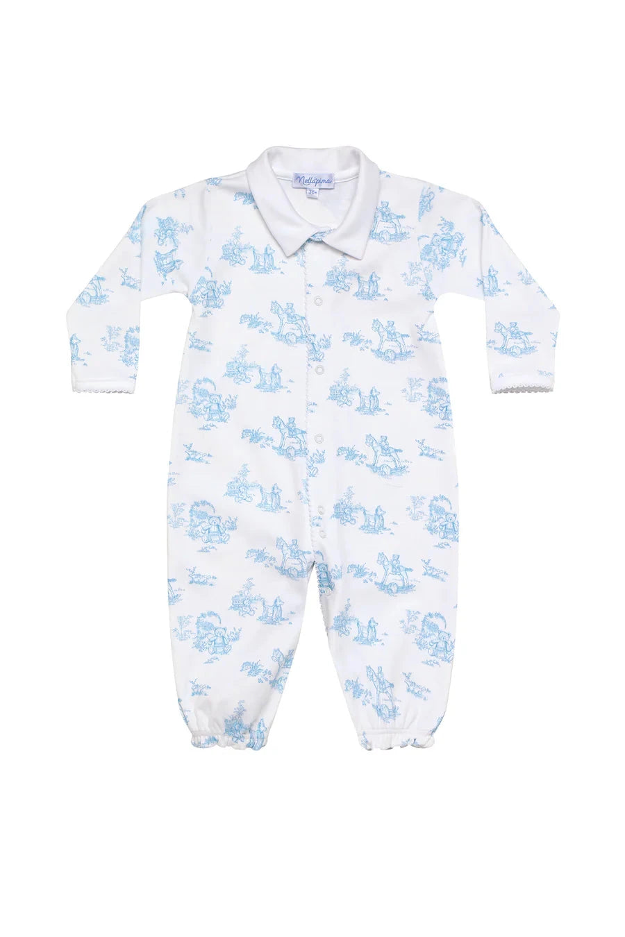 Toile Converter Gown - Blue Converter Gown Nella Pima 