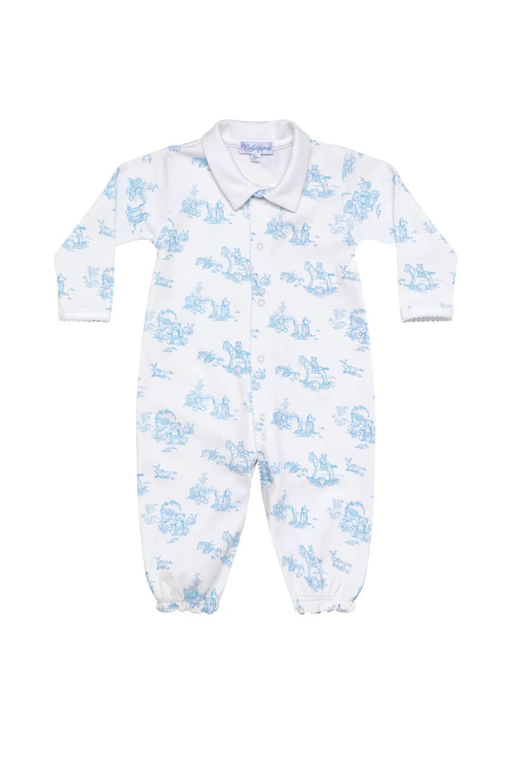Toile Converter Gown - Blue Converter Gown Nella Pima 
