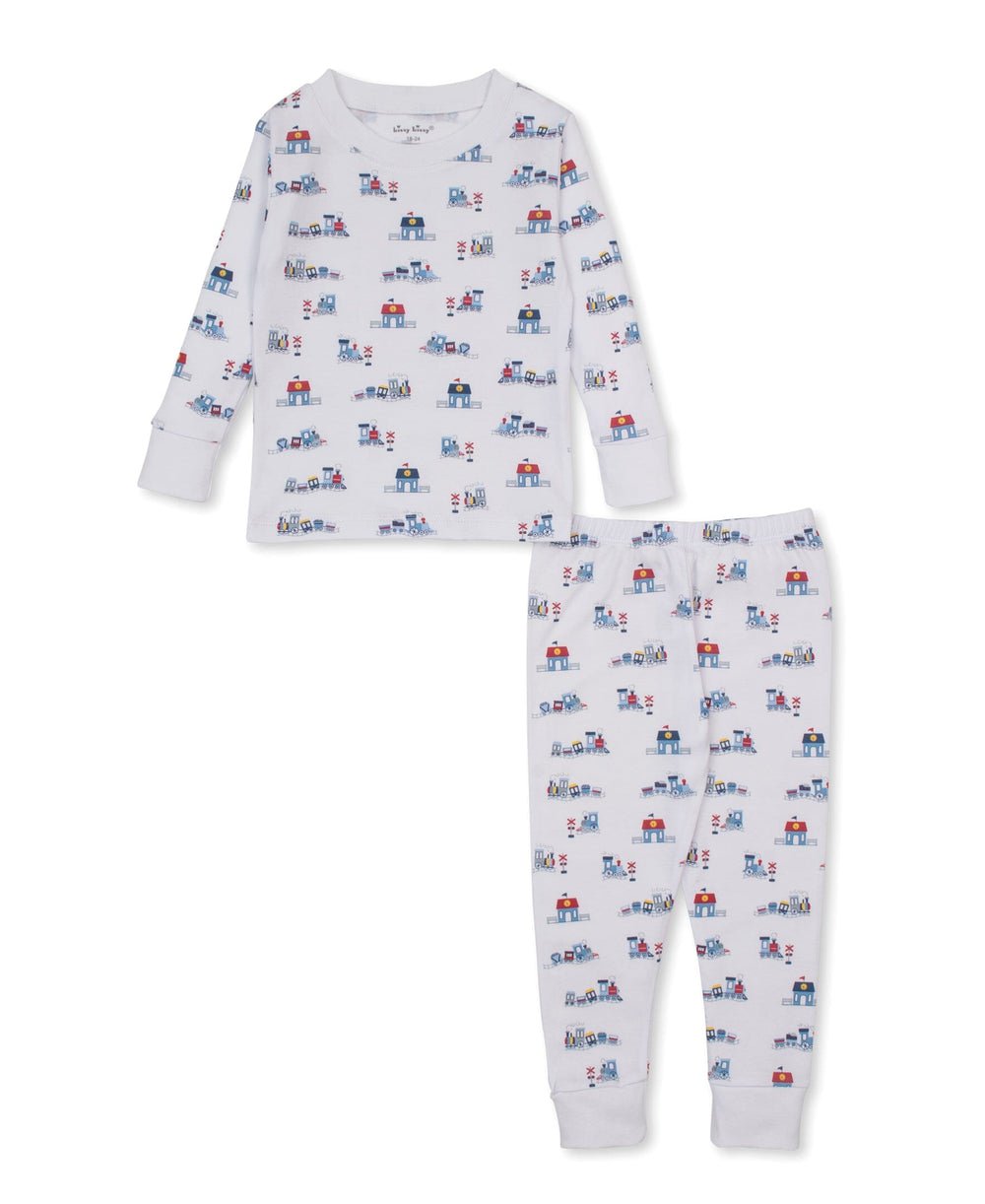 Toot Toot Pajama Set Boy Pajamas Kissy Kissy 