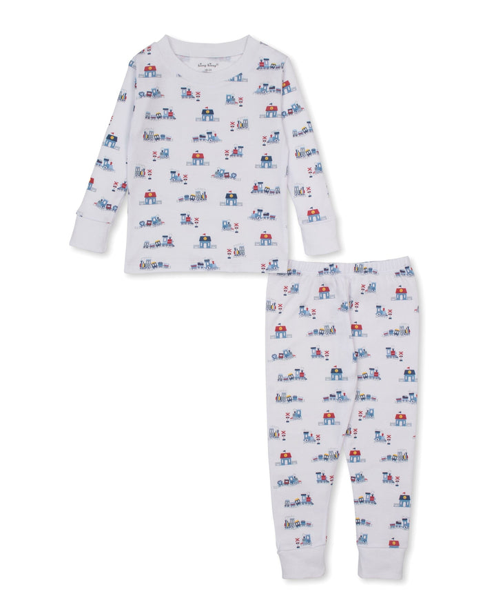 Toot Toot Pajama Set Boy Pajamas Kissy Kissy 