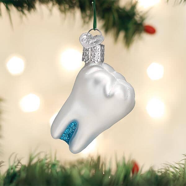 Tooth Ornament Christmas Ornament Old World Christmas 