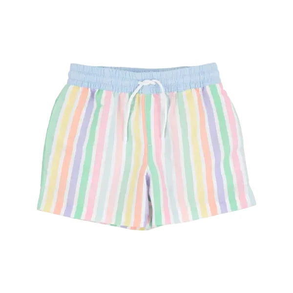 Tortola Swim Trunks - Southampton Stripe Boy Bathing Suit Beaufort Bonnet 