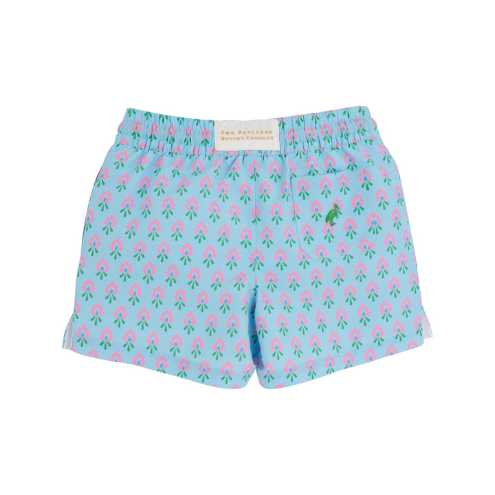 Tortola Trunks - Holly Hills Hand Block Boy Bathing Suit Beaufort Bonnet 