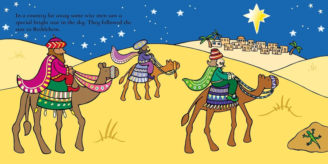 Touchy-feely Book - The Nativity Book Harper Collins 