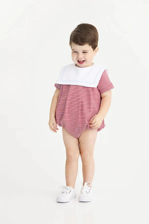 Townes Top Sail Bubble - Richmond Red/Beale Street Blue Boy Bubble Beaufort Bonnet 
