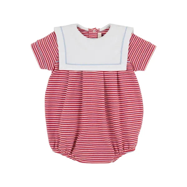 Townes Top Sail Bubble - Richmond Red/Beale Street Blue Boy Bubble Beaufort Bonnet 