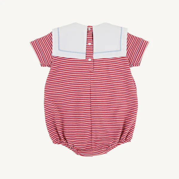 Townes Top Sail Bubble - Richmond Red/Beale Street Blue Boy Bubble Beaufort Bonnet 
