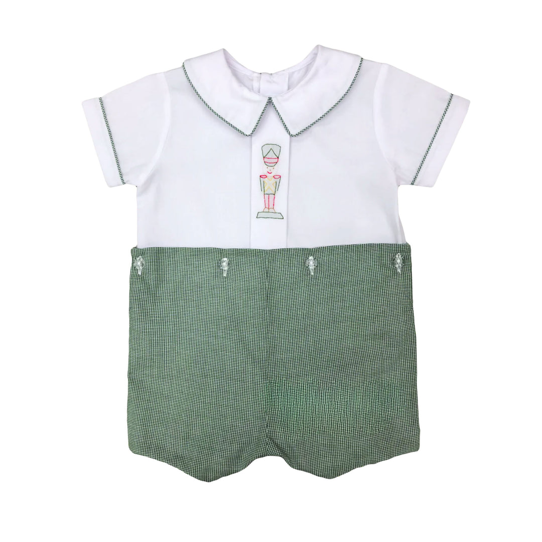 Toy Soldier Boy Short Set Boy Romper Auraluz 