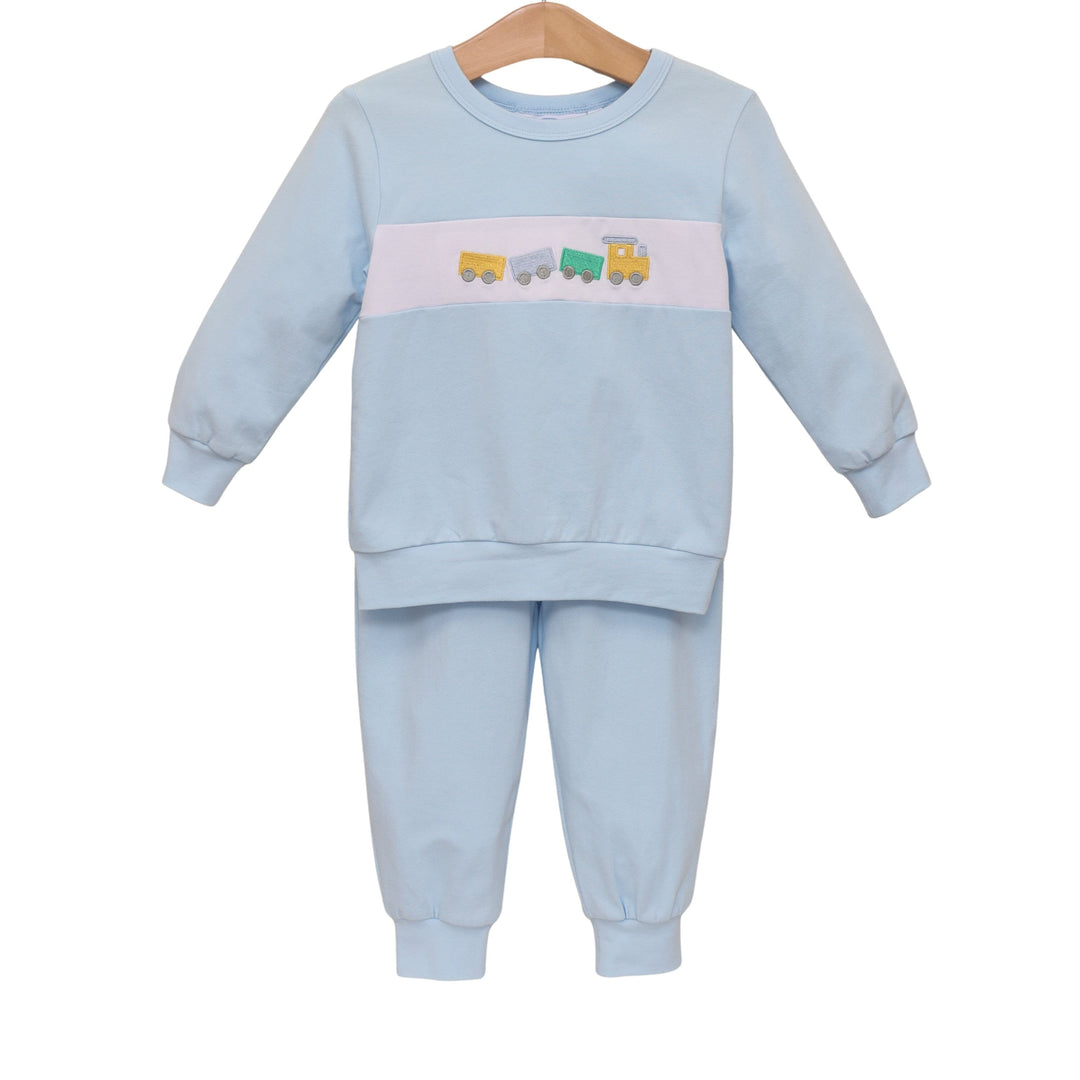 Train Jogger Set Boy Pants Trotter Street Kids 