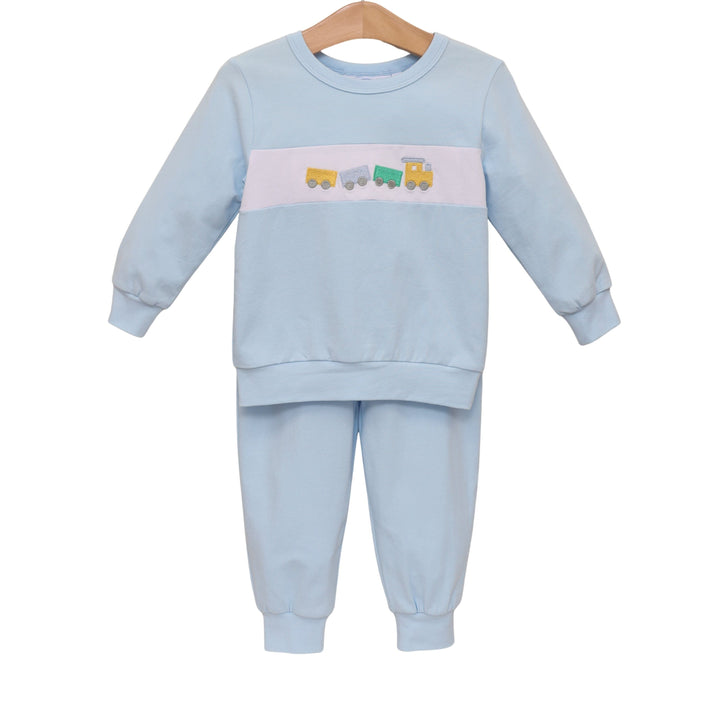 Train Jogger Set Boy Pants Trotter Street Kids 