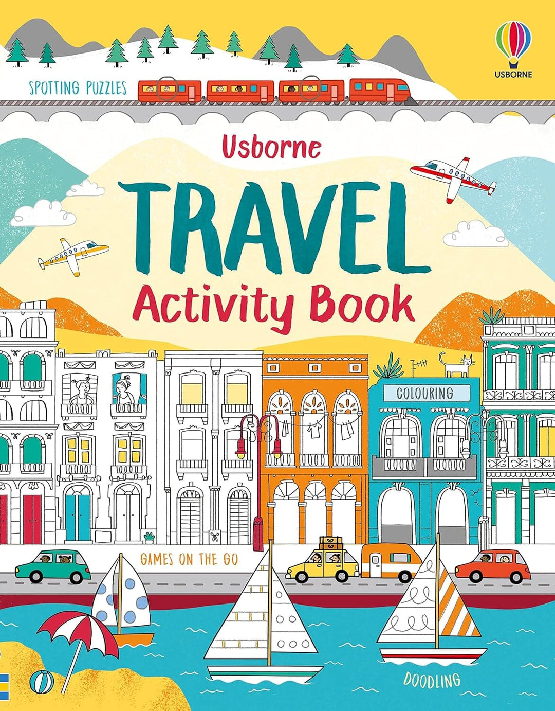 Travel Activity Book Book Usborne 