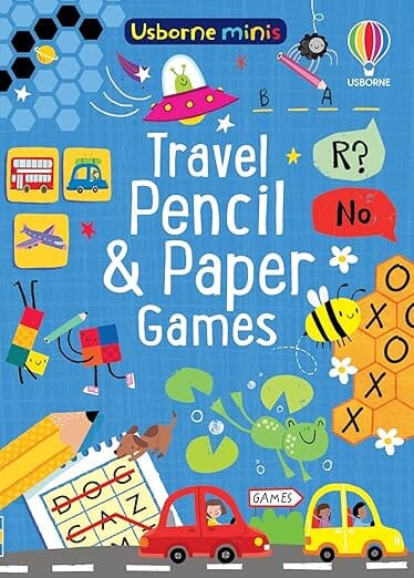 Travel Pencil and Paper Games Mini Activity Book Book Harper Collins 