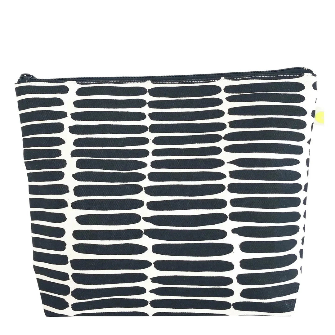Travel Pouch Extra Large - Basket Black Cosmetic/Accessories Bags See Design 