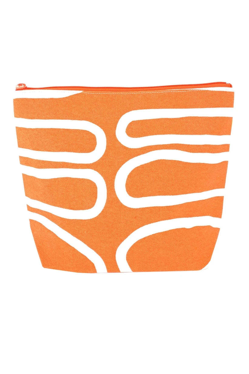 Travel Pouch Extra Large - Loopy Melon Cosmetic/Accessories Bags See Design 