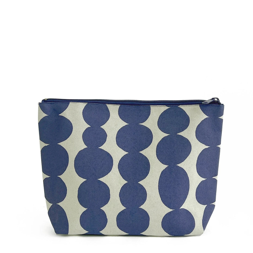 Travel Pouch Large - Small Totem Navy Cosmetic/Accessories Bags See Design 