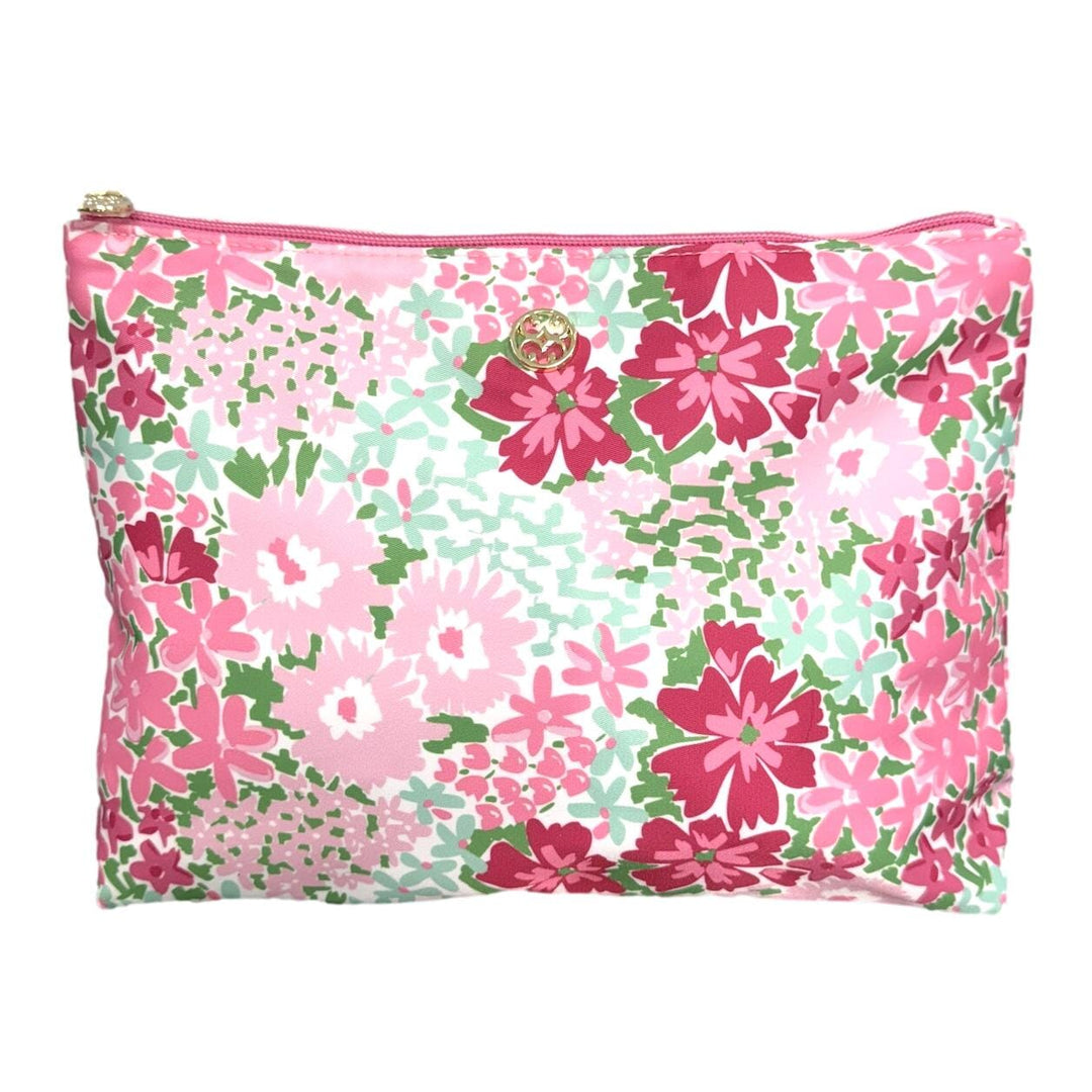 Travel Pouch - Petal Perfect Cosmetic/Accessories Bags Mary Square 