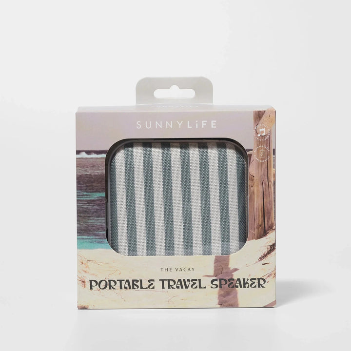 Travel Speaker - Olive Stripe Activity Toy Sunny Life 