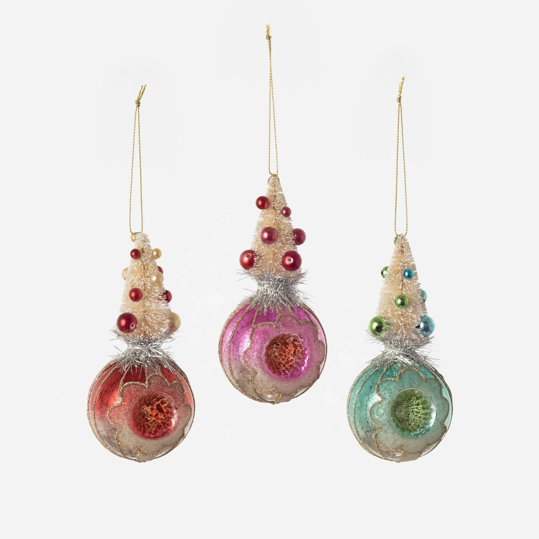 Tree Reflector Ornament Christmas Ornament 180 Degrees 