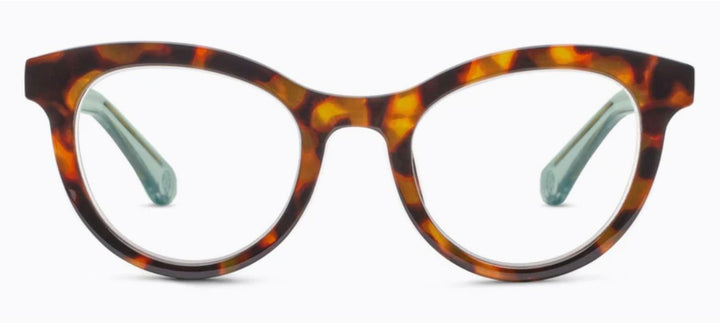 Tribeca Readers - Tortoise/Green Reading Glasses Peepers 