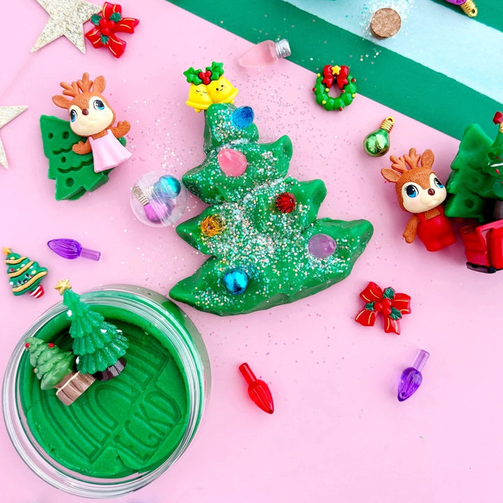 Trim A Tree Kiddough Play Kit Toy Craft Kits Earth Grown KidDoughs 