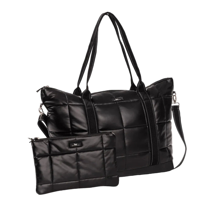 Triple Advisor Travel Bag - Black Box Quilted Tote Scout 