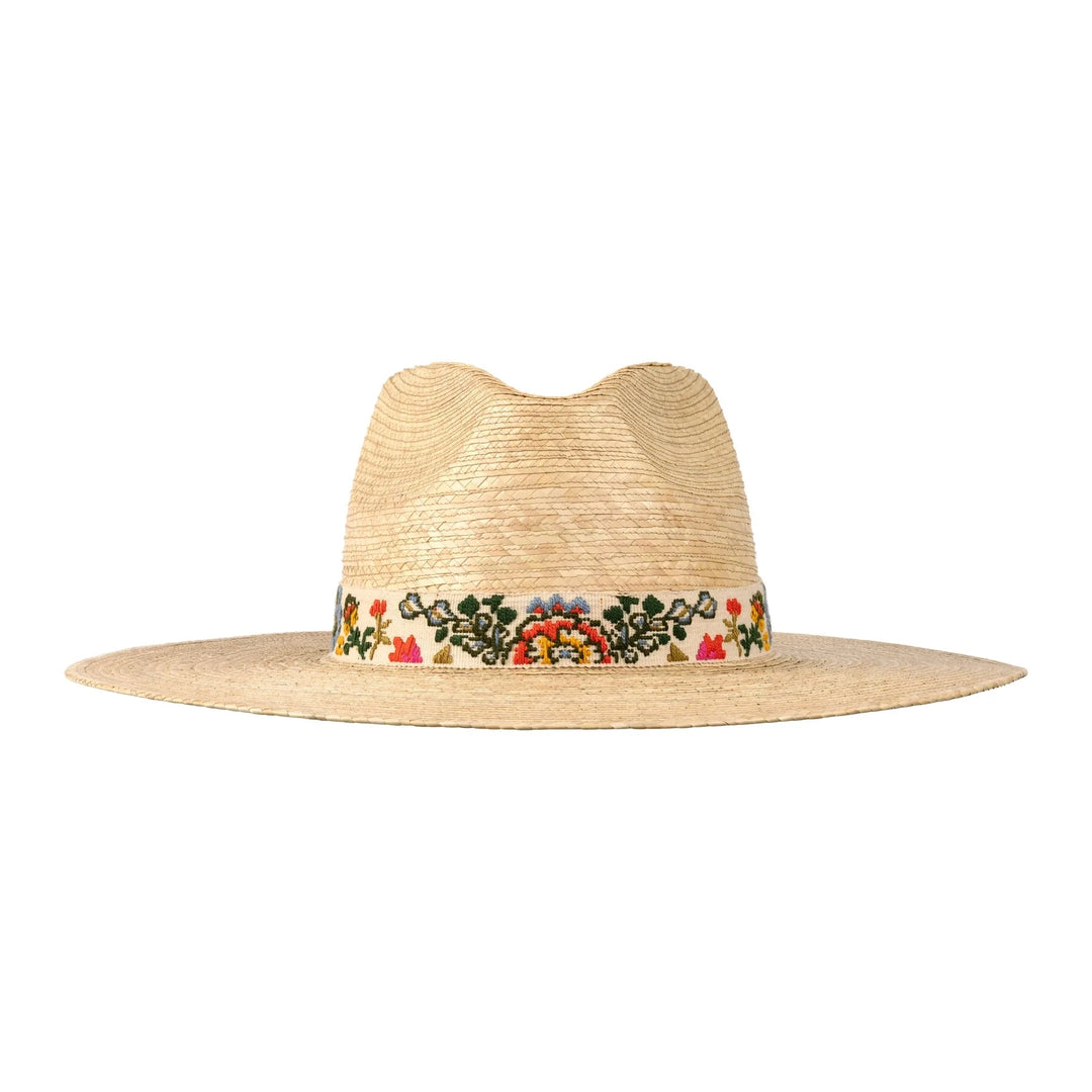 Tropical Embroidered Hat Sunhat Sunshine Tienda 