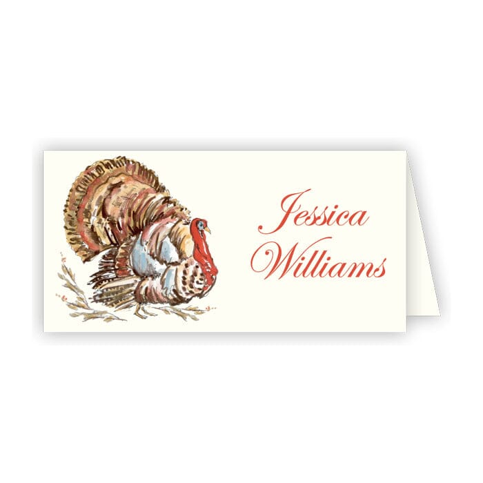 Turkey Placecards Place Cards Rosanne Beck 