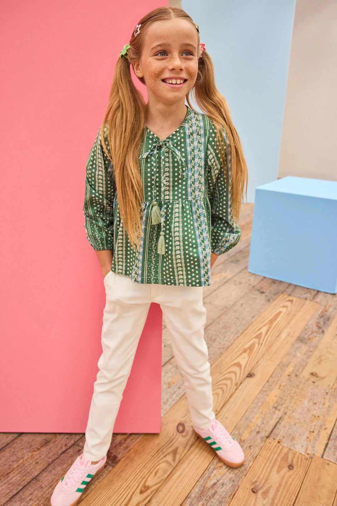 Twiggy Jeans - Ivory Denim Girl Pants Bisby 