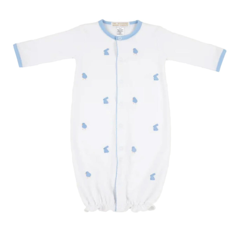 Twinkle Twinkle 2-In-1 - Blue Baby Gown Beaufort Bonnet 
